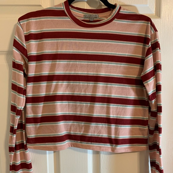 striped long sleeve (cropped) - Picture 2 of 2